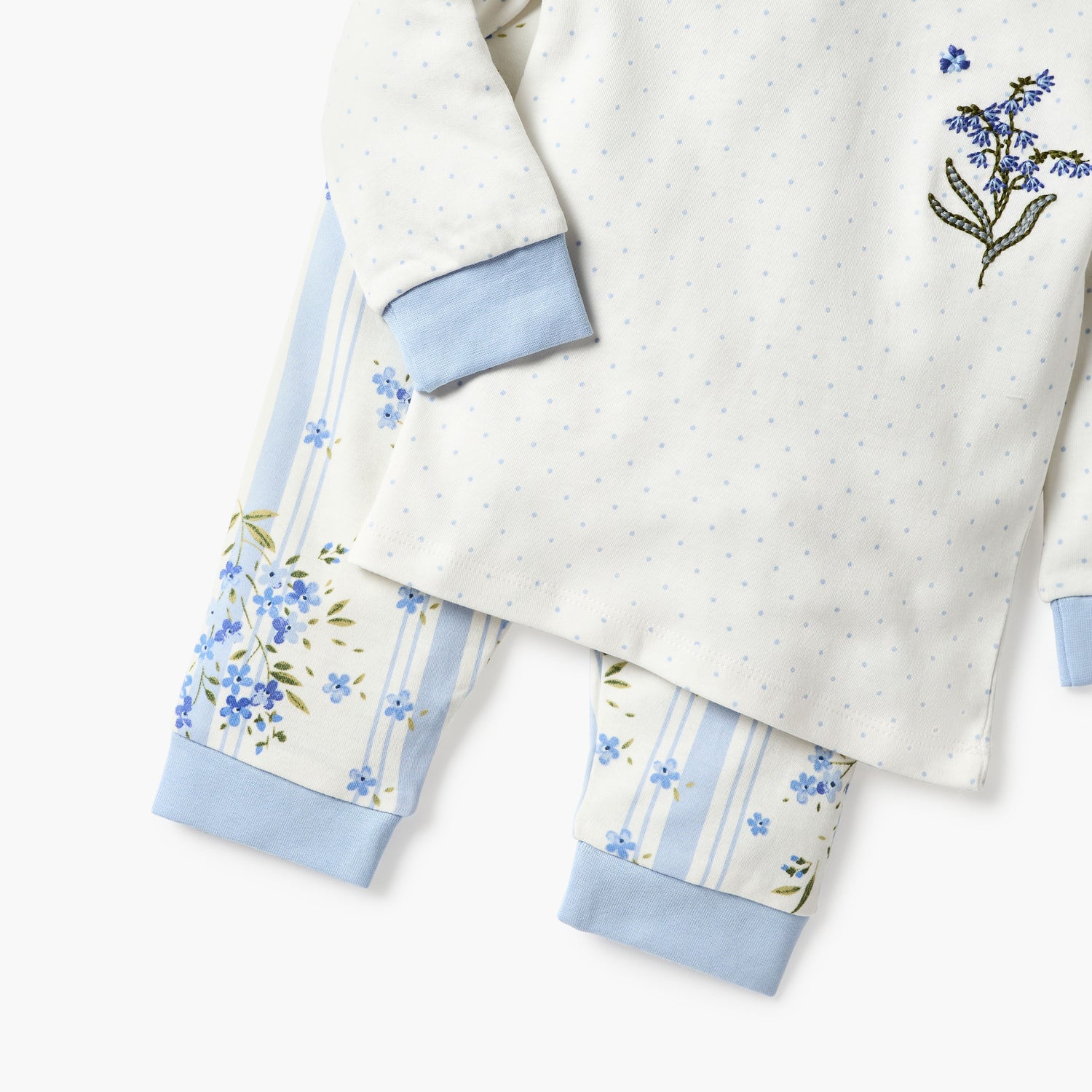 Juniors Floral Print T-shirt and Pyjama Set
