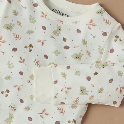 Juniors Printed T-shirt and Pyjama Set