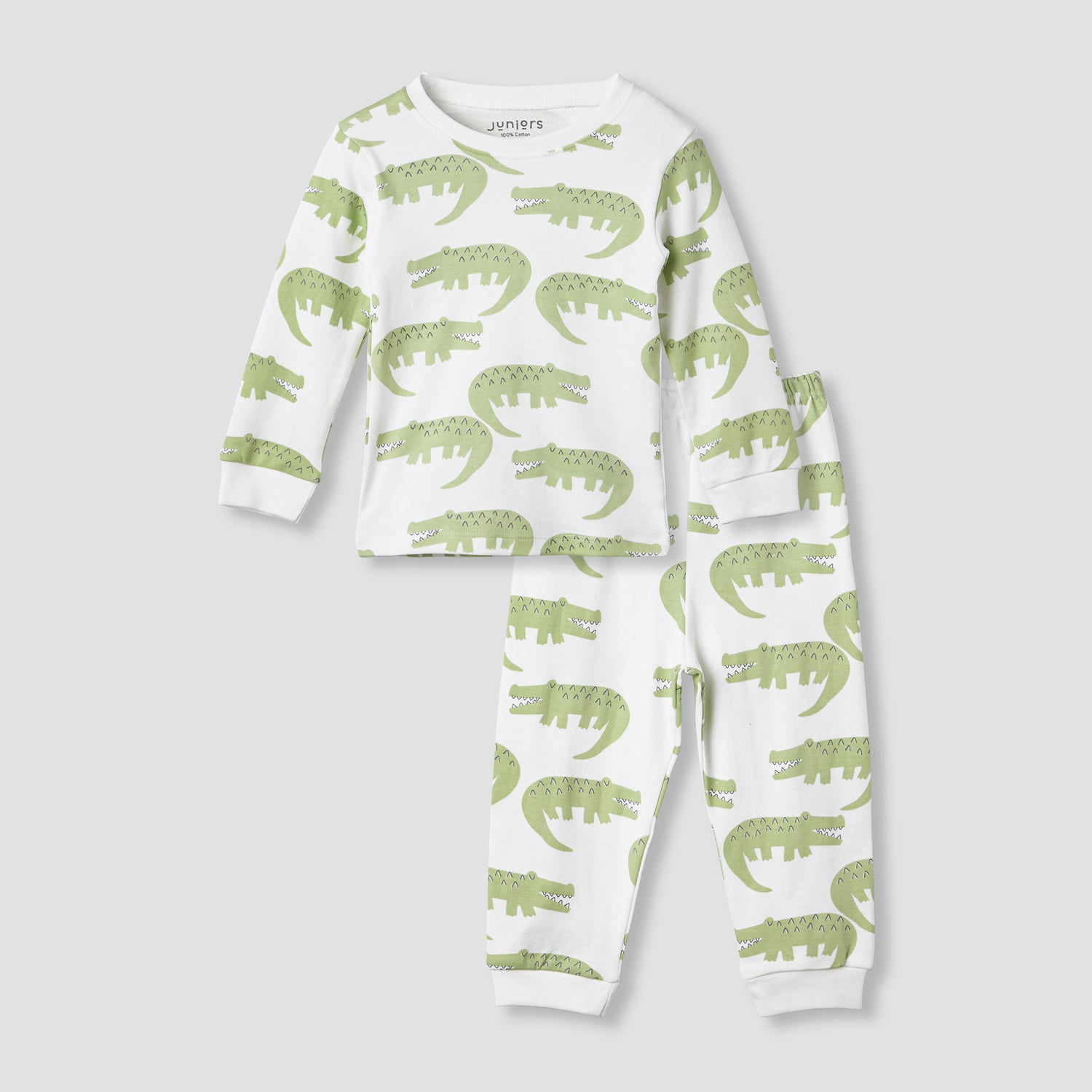 Juniors Animal Print T-shirt and Pyjama Set