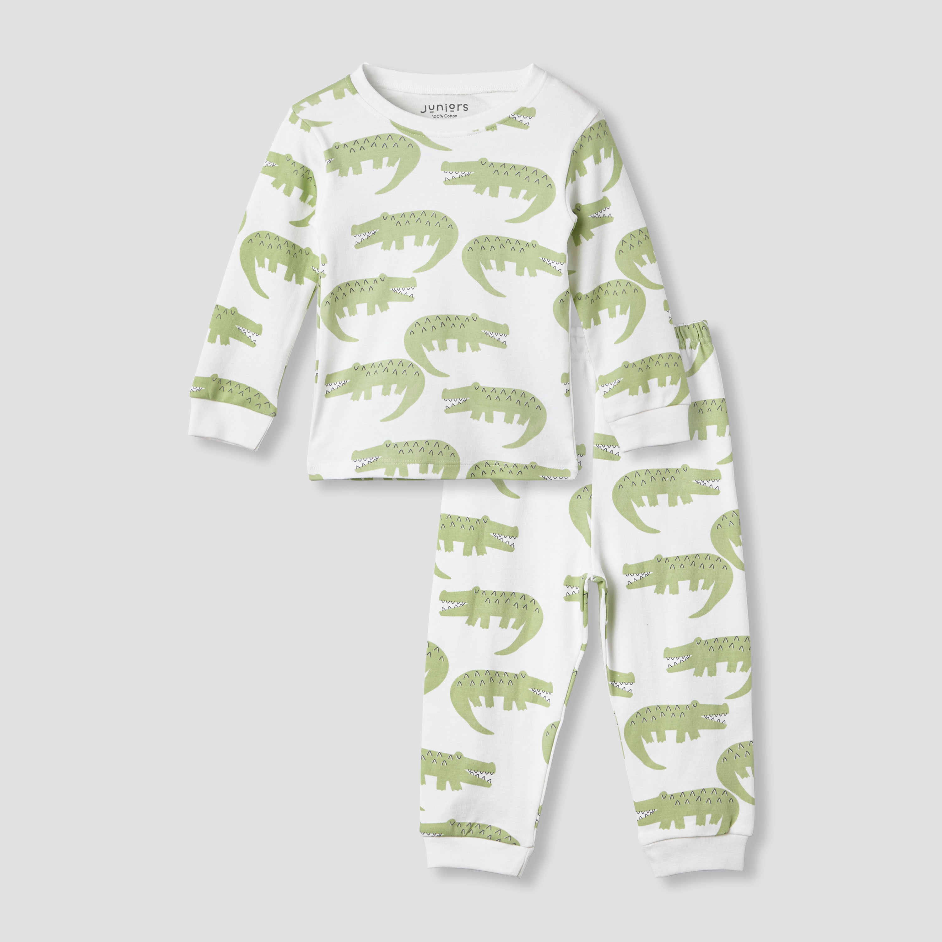 Juniors Animal Print T-shirt and Pyjama Set