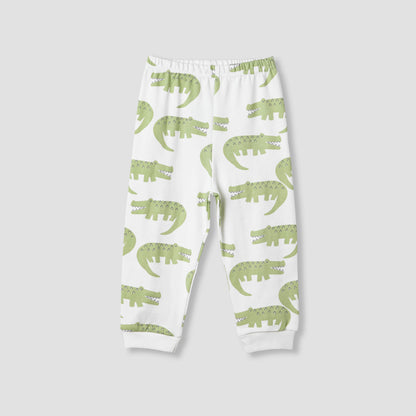Juniors Animal Print T-shirt and Pyjama Set