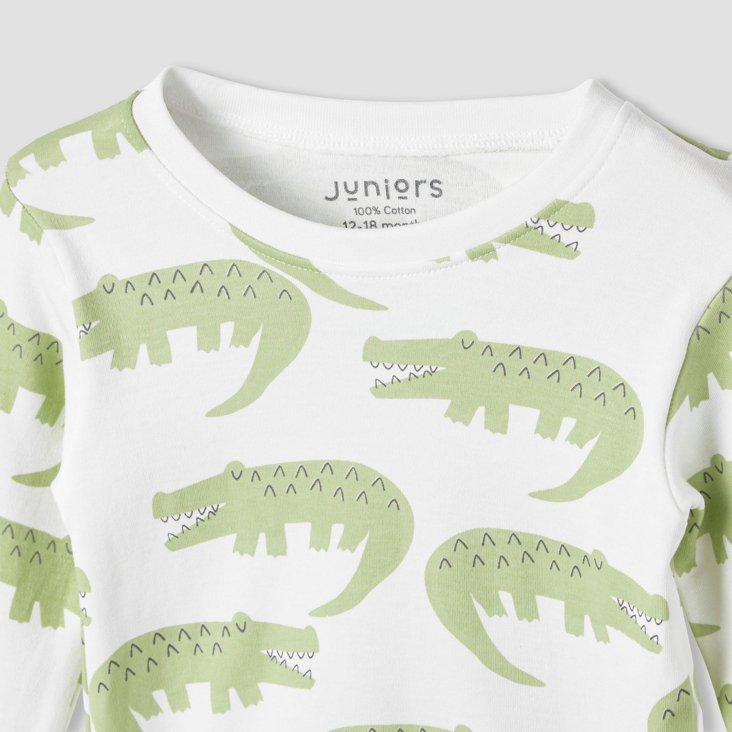 Juniors Animal Print T-shirt and Pyjama Set