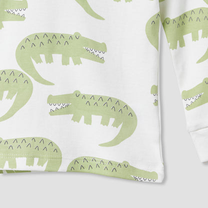 Juniors Animal Print T-shirt and Pyjama Set