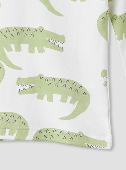 Juniors Animal Print T-shirt and Pyjama Set-baby-girls-clothing-nightwear-pyjamasets-image-6