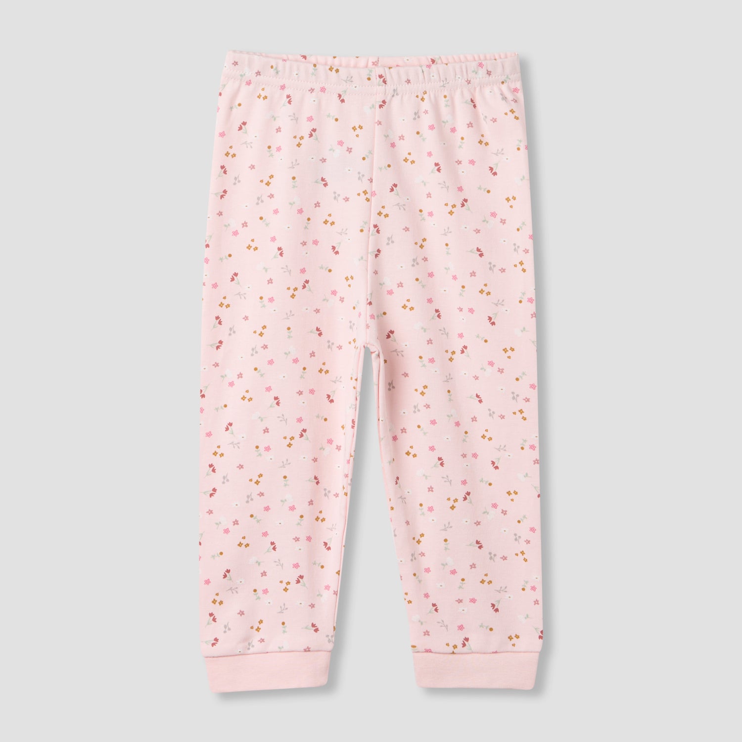 Juniors Floral Print Long Sleeve T-shirt and Pyjama Set