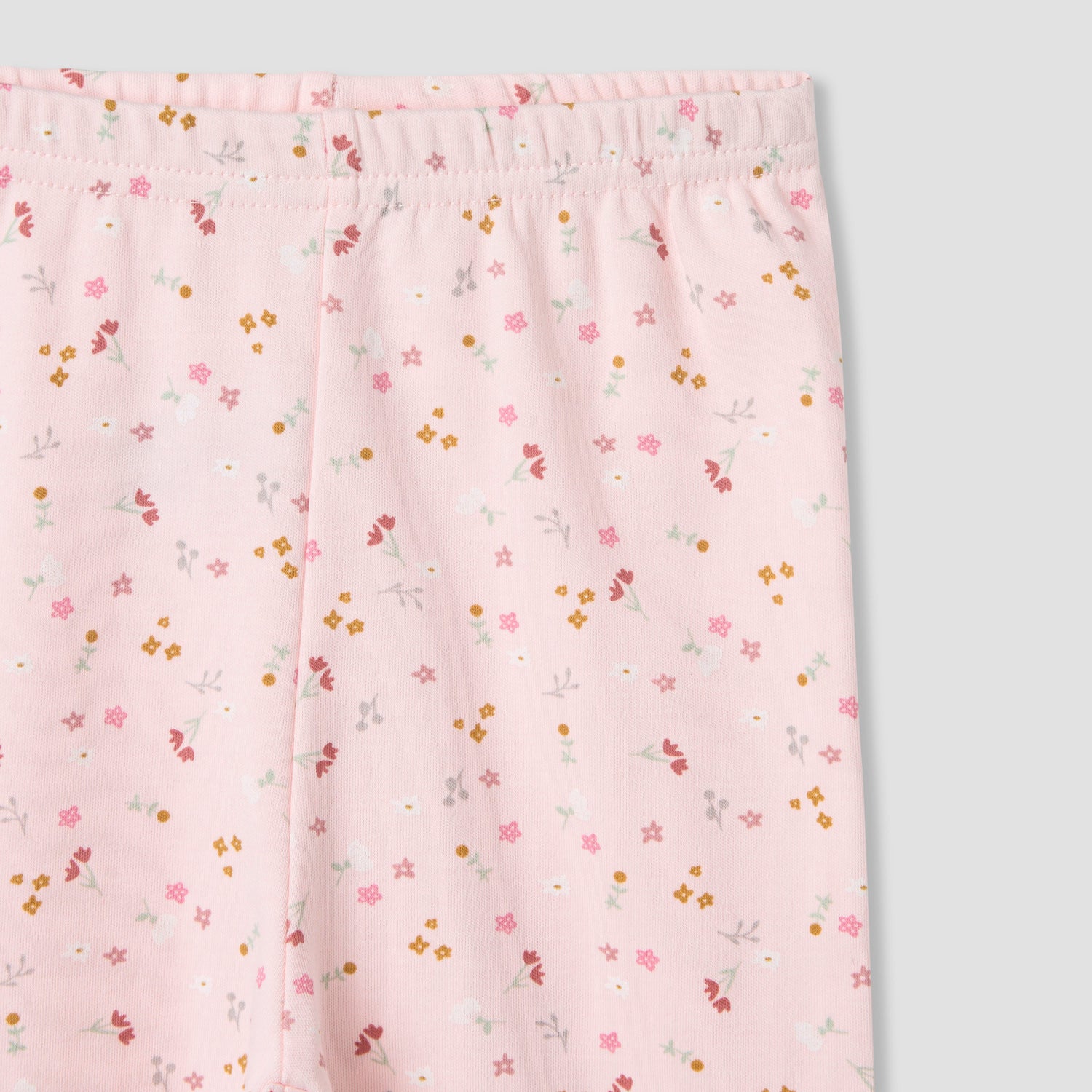 Juniors Floral Print Long Sleeve T-shirt and Pyjama Set