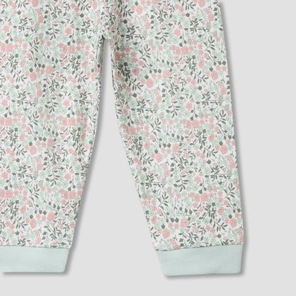 Juniors Pyjama Set with Print - Cotton - Long Sleeves - Round Neck