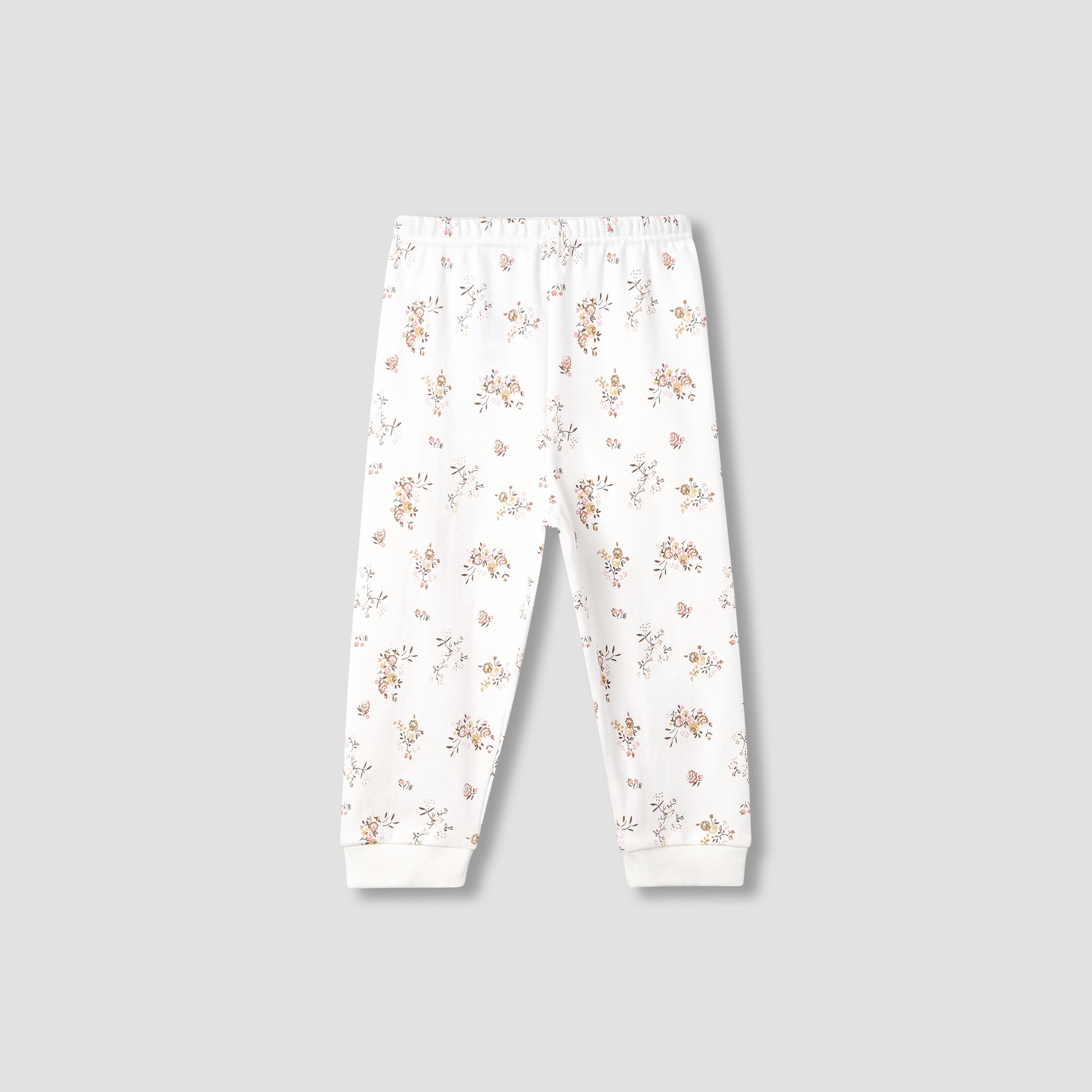 Juniors Printed Ribbed T-shirt and Pyjama Set