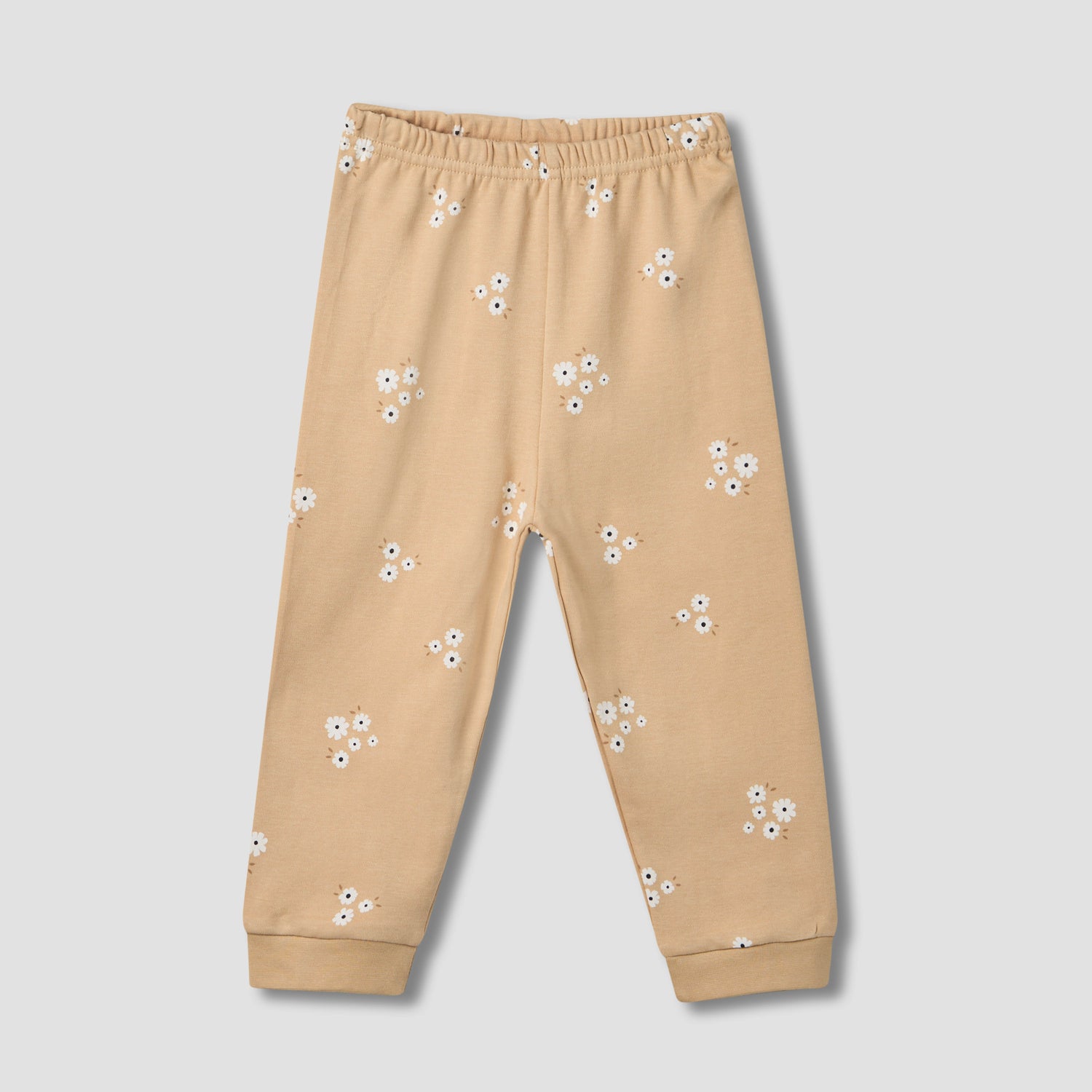 Juniors Floral Print Long Sleeve T-shirt and Pyjama Set