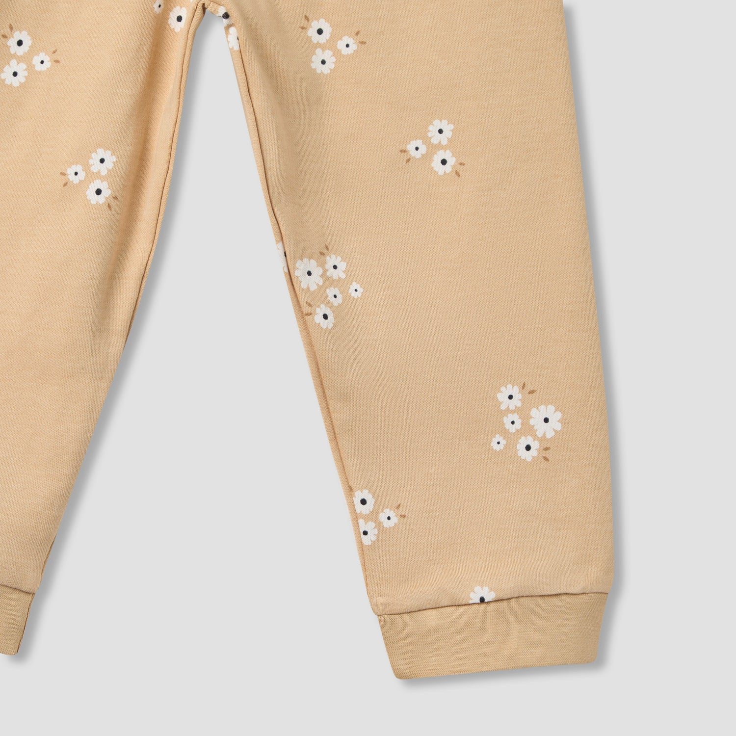 Juniors Floral Print Long Sleeve T-shirt and Pyjama Set