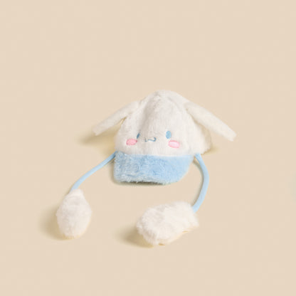 Plush Cap with Snap Back Closure