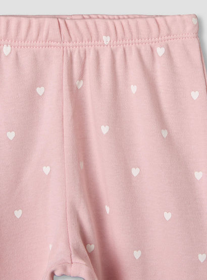 Juniors Cotton Round Neck Long Sleeves Pyjama Set with Heart Print-baby-girls-clothing-nightwear-pyjamasets-image-6