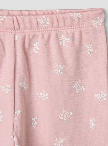 Juniors Cotton Round Neck Long Sleeves Pyjama Set with Floral Print-baby-girls-clothing-nightwear-pyjamasets-image-6