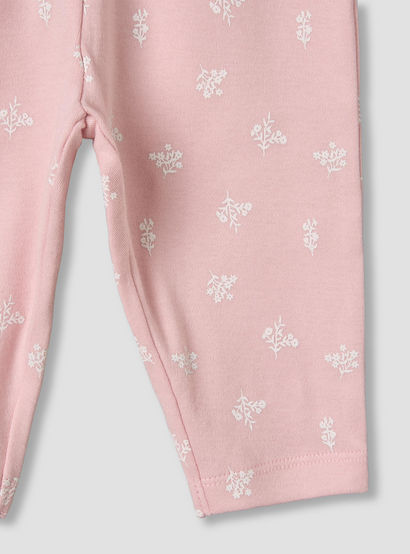 Juniors Cotton Round Neck Long Sleeves Pyjama Set with Floral Print-baby-girls-clothing-nightwear-pyjamasets-image-7