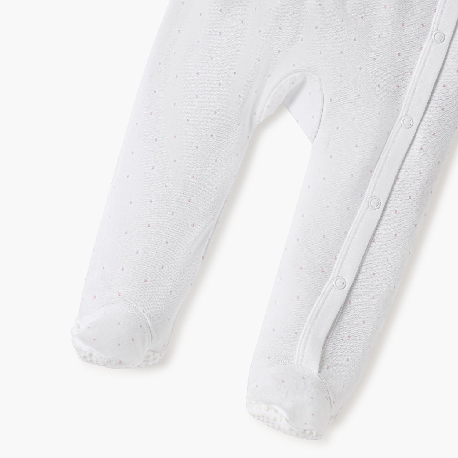 Juniors Embroidered Closed Feet Sleepsuit with Long Sleeves