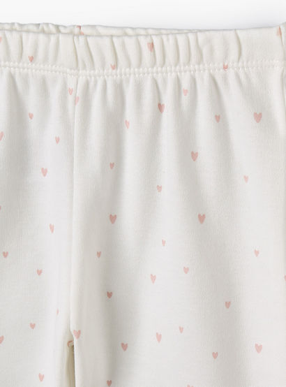 Juniors Cotton Round Neck Long Sleeves Pyjama Set with Heart Print-baby-girls-clothing-nightwear-pyjamasets-image-5