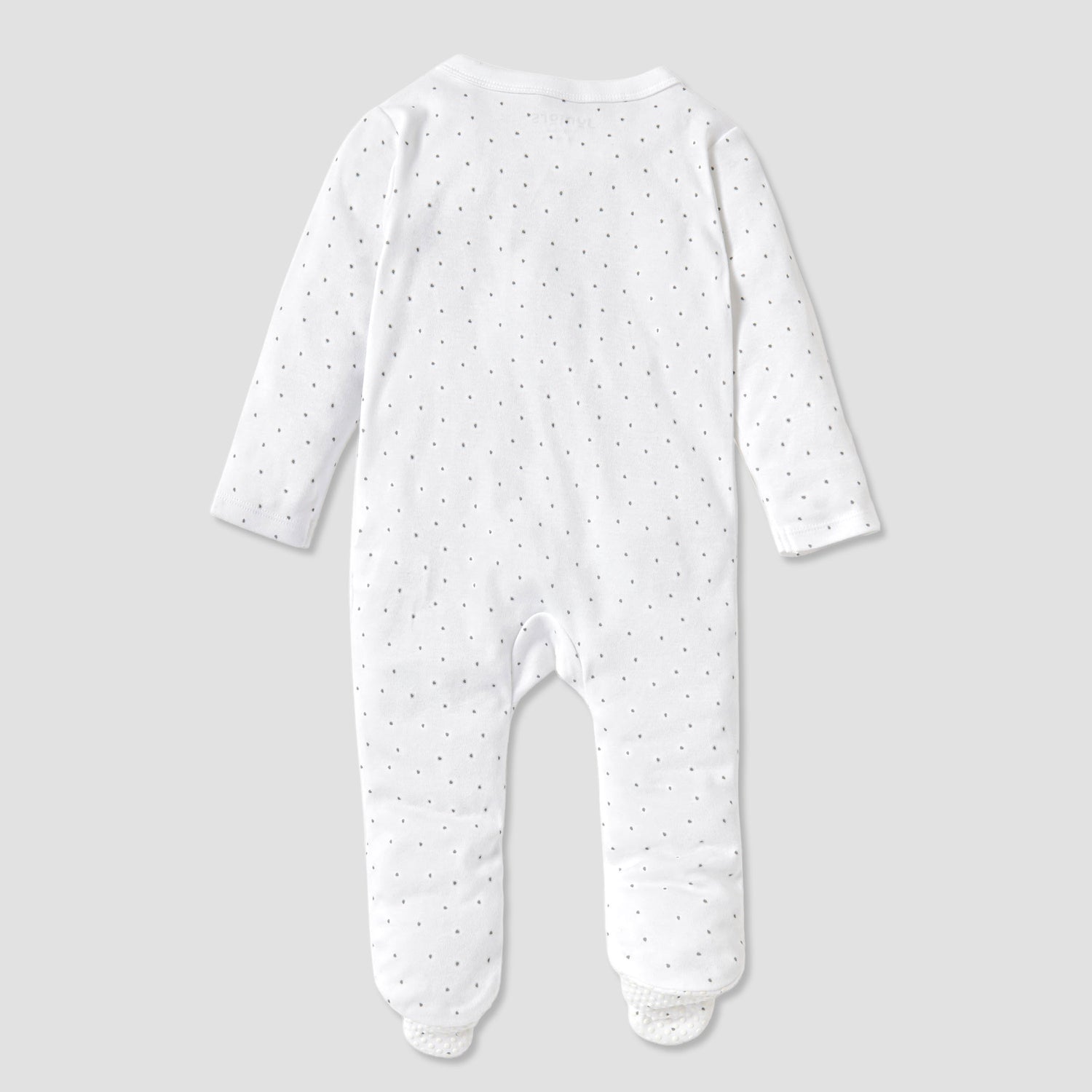 Juniors Embroidered Closed Feet Sleepsuit with Long Sleeves