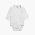 Juniors Solid Long Sleeves Bodysuit with Round Neck