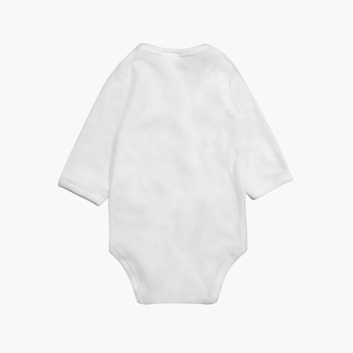 Juniors Solid Long Sleeves Bodysuit with Round Neck