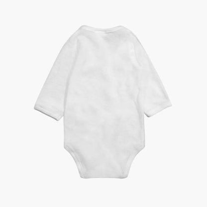 Juniors Solid Long Sleeves Bodysuit with Round Neck
