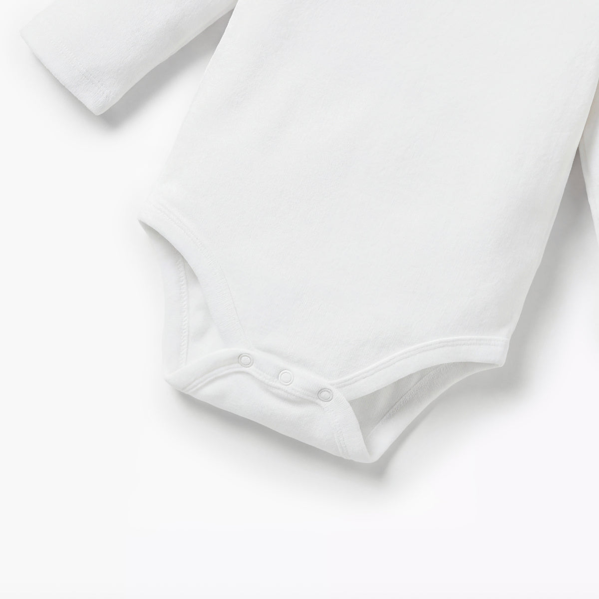 Juniors Solid Long Sleeves Bodysuit with Round Neck