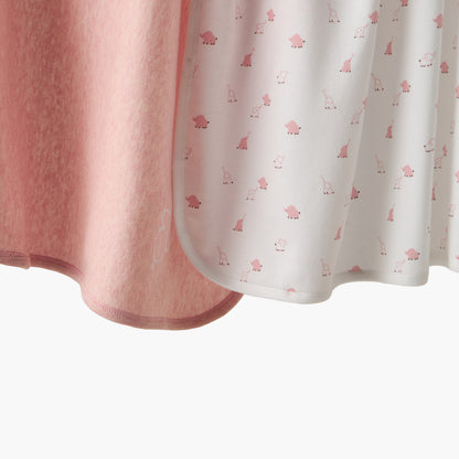 Pack of 2 Juniors Receiving Blanket with Assorted Print