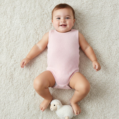 Juniors Textured Sleeveless Bodysuit - Set of 3