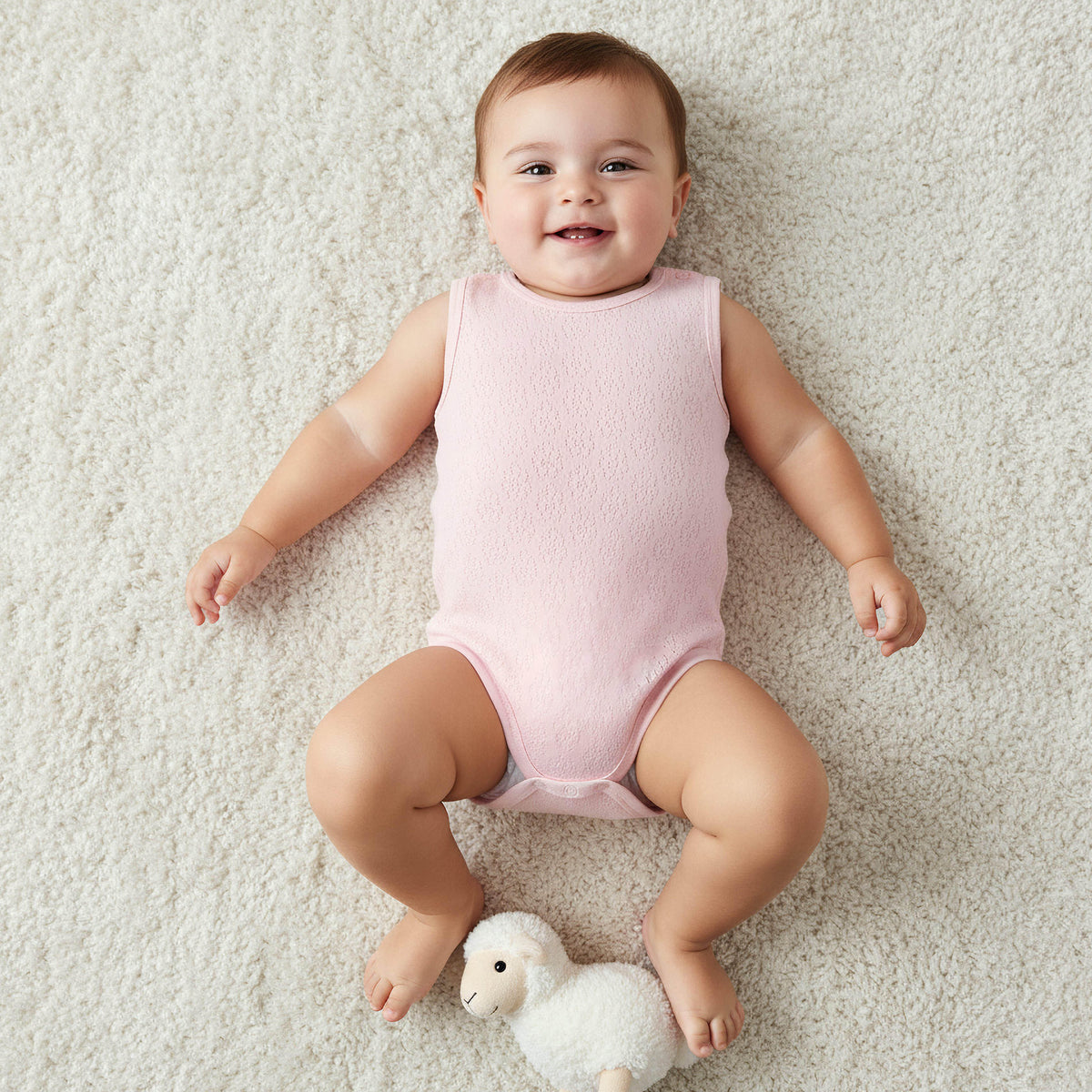 Juniors Textured Sleeveless Bodysuit - Set of 3