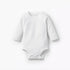 Juniors Solid Bodysuit with Round Neck and Long Sleeves - 12-18 MTHS