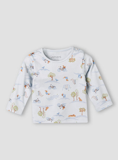 Juniors Cotton Long Sleeves Pyjama Set with Park Print-baby-boys-clothing-nightwear-pyjamasets-image-3