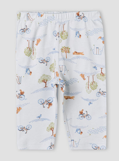 Juniors Cotton Long Sleeves Pyjama Set with Park Print-baby-boys-clothing-nightwear-pyjamasets-image-4