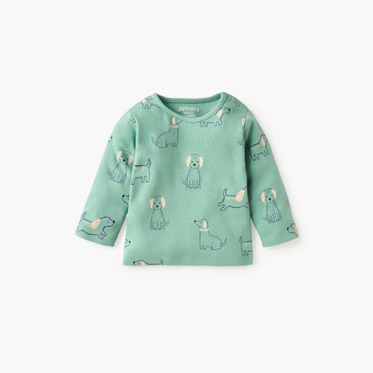 Juniors Animal Print T-shirt and Pyjama Set
