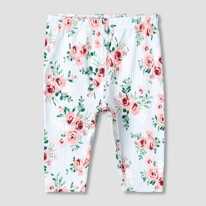 Juniors Cotton Long Sleeves Pyjama Set with Floral Print