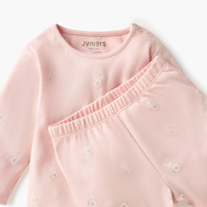 Juniors Printed T-shirt and Pyjama Set