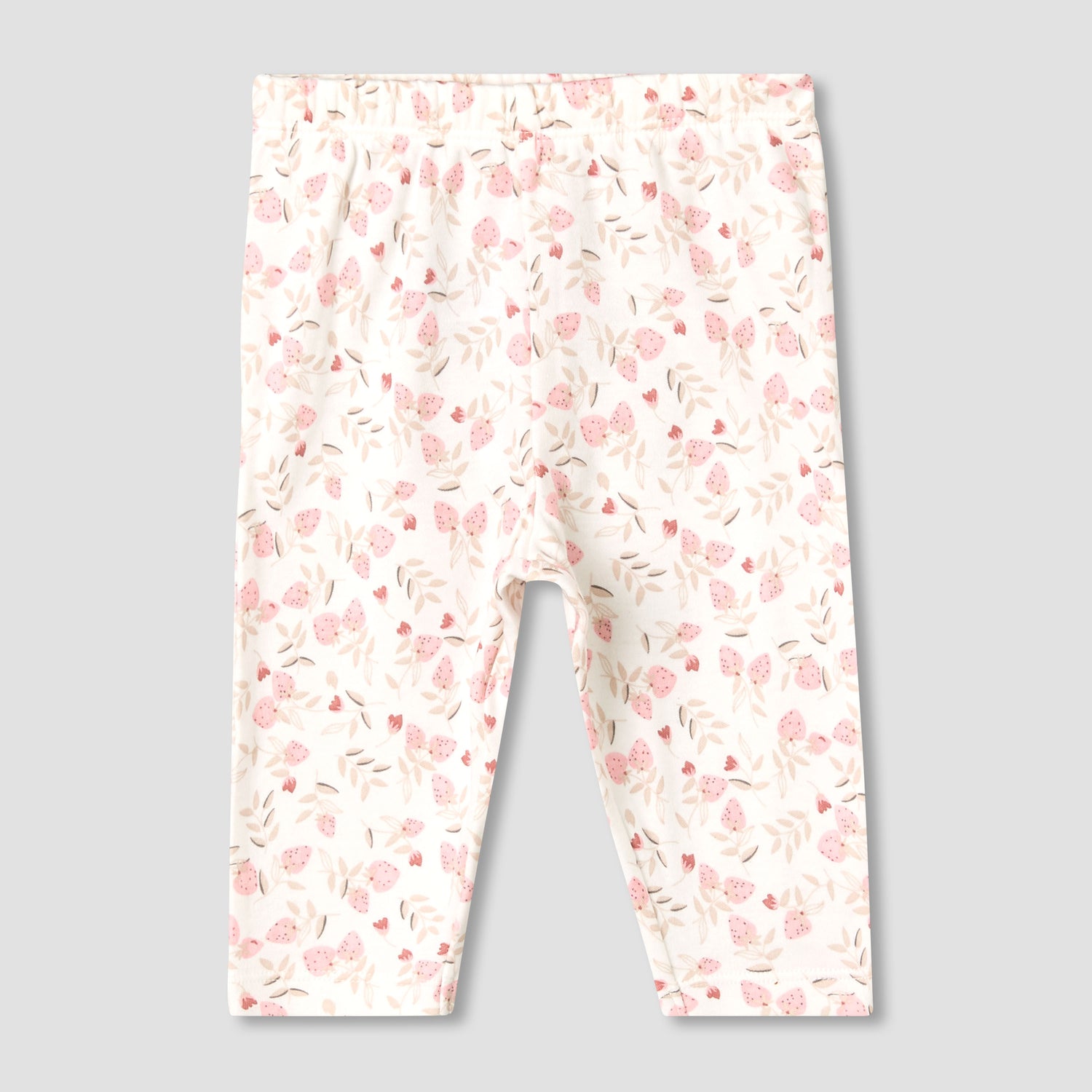 Juniors Cotton Long Sleeves Pyjama Set with Strawberry Print