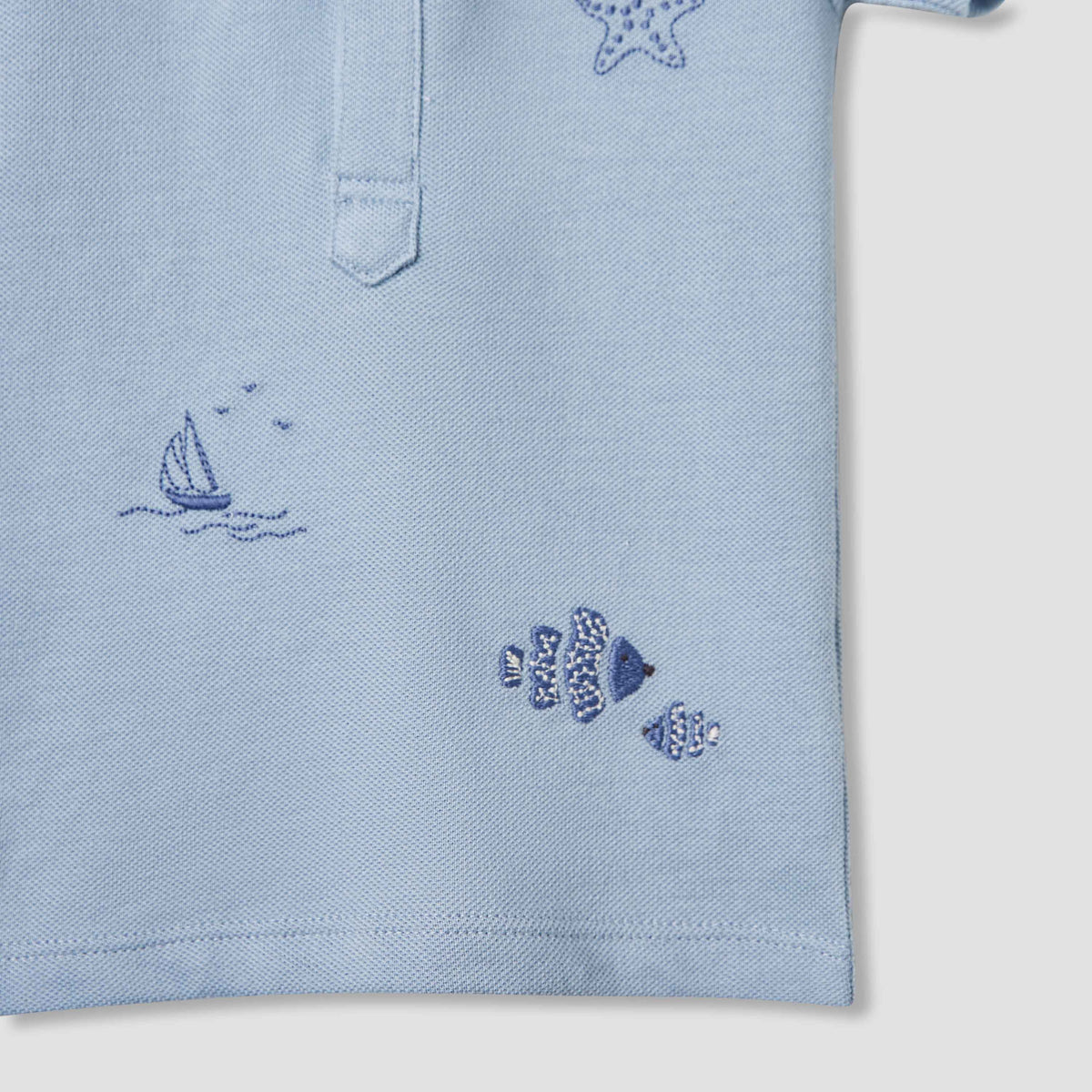 Juniors Embroidered T-shirt and Shorts Set