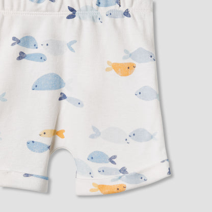 Juniors Embroidered T-shirt and Shorts Set