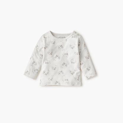 Juniors Dolphin Print T-shirt and Pyjama Set
