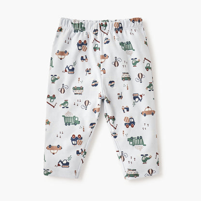Juniors All-Over Vehicle Print T-shirt and Pyjama Set