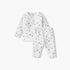Juniors Graphic Print T-shirt and Pyjama Set - White / 18-24 mths