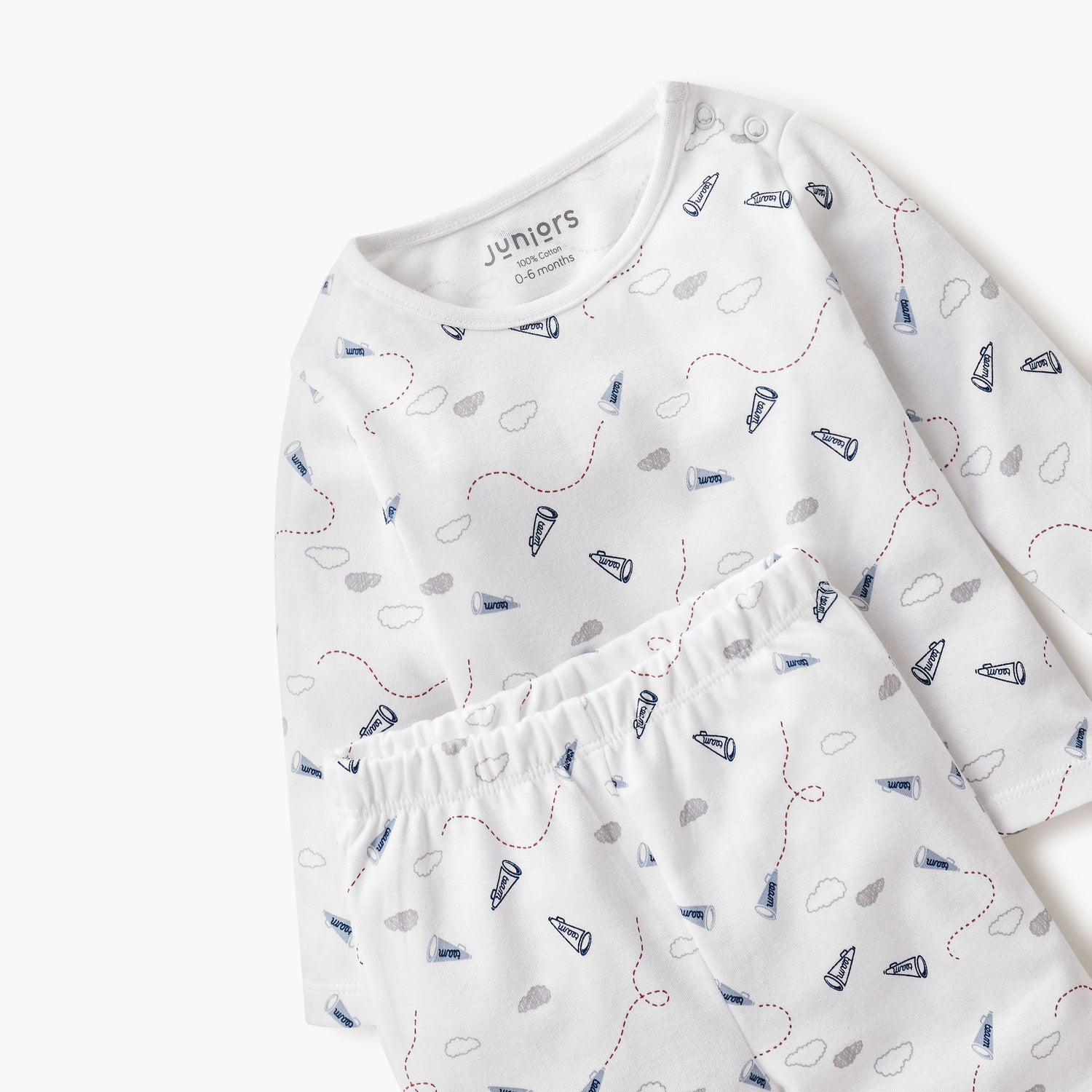 Juniors Graphic Print T-shirt and Pyjama Set