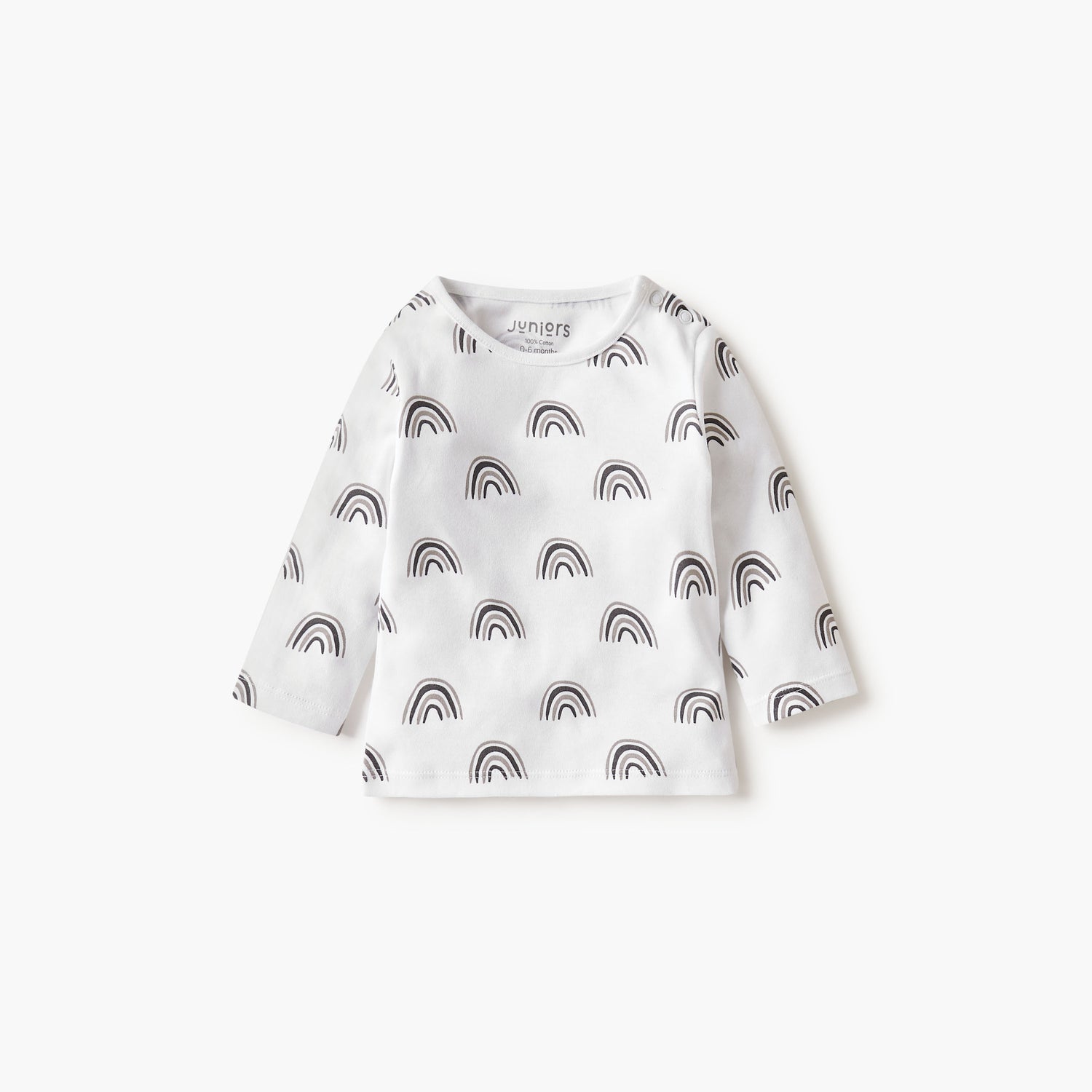 Juniors Rainbow Print T-shirt and Pyjama Set