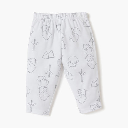 Juniors Elephant Print T-shirt and Pyjama Set