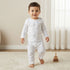 Juniors Elephant Print T-shirt and Pyjama Set - White / 18-24 mths