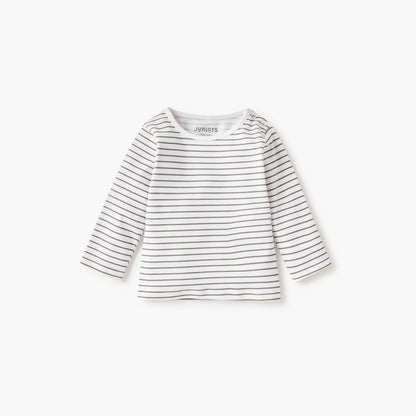 Juniors Striped T-shirt and Pyjama Set