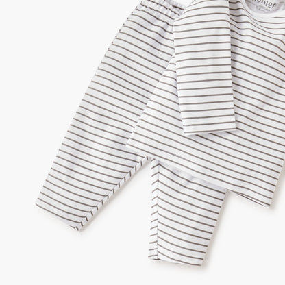 Juniors Striped T-shirt and Pyjama Set