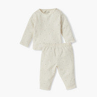 Juniors Polka Dot Print T-shirt and Pyjama Set-undefined-image-1