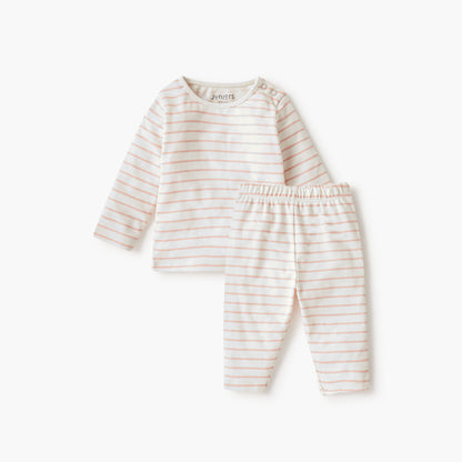 Juniors Striped T-shirt and Pyjama Set