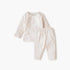Juniors Striped T-shirt and Pyjama Set - Cream / 12-18 mths