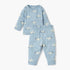 Juniors Swan Print T-shirt and Pyjama Set - Blue / 12-18 mths